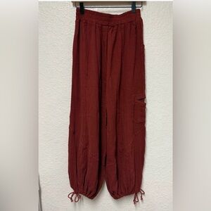 Entro 100% Cotton Oversized Pants Size Small